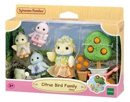 Sylvanian Families Família Dos Pássaros Cítricos Epoch 5860