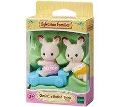 Sylvanian Families Figura Gêmeos Coelho Chocolate - Epoch 5420