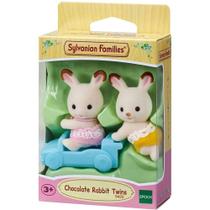 Sylvanian Families Gêmeos Coelho Chocolate 5420 - Epoch