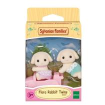 Sylvanian Families Gêmeos Coelhos Floral com Acessório Epoch 2 Bonecos