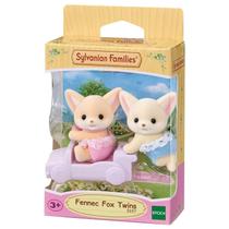 Sylvanian Families Gêmeos Raposas Do Deserto com Acessório Epoch 2 Bonecos