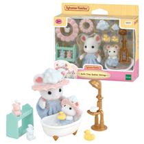 Sylvanian Families Hora do Banho dos Irmãos Ensaboados Epoch Sylvanian Families Hora do Banho dos Irmãos Ensaboados Epoch