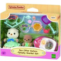 Sylvanian Families Irmãs Lontras-Marinhas Snorkel - Epoch