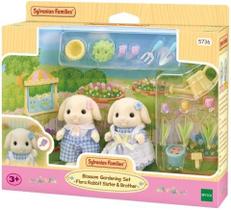 Sylvanian Families Jardinagem Irmã & Irmão Coelhos Floral Epoch 5736
