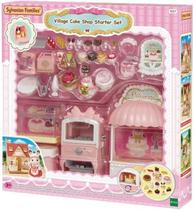 Sylvanian families - kit inicial confeitaria da vila