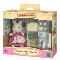 Sylvanian Families Mamae Coelho e Geladeira Epoch 5014
