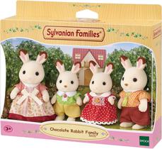 Sylvanian Families - Nova Família Coelho Chocolate