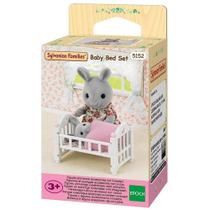 Sylvanian Families Novo Conjunto Cama De Bebe Da Epoch 5152