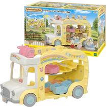 Sylvanian Families Ônibus Arco Íris Jardim de Infância Sylvanian Families Ônibus Arco Íris Jardim de Infância