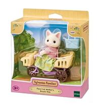 Sylvanian Families Passeio De Bicicleta Mamãe Gato Primavera