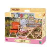 Sylvanian Families Piquenique Churrasco Menina Elefante 5640