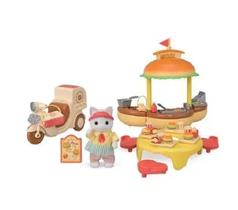 Sylvanian families - quiosque de hambúrguer