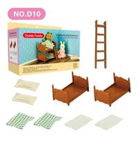 Sylvanian Families Stomle Family Bredroom Beliches + Acessórios Epoch Magia Original NOD10