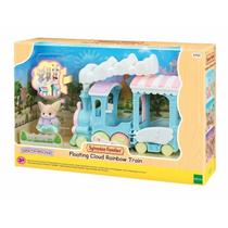 Sylvanian Families Trem Arco-Íris Flutuando na Nuvem Epoch