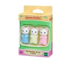 Sylvanian Families Trigêmeos Rato Marshmallow Epoch - 5337