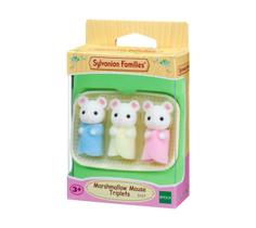 Sylvanian Families Trigêmeos Rato Marshmallow Epoch - 5337 Sylvanian Families Trigêmeos Rato Marshmallow Epoch - 5337