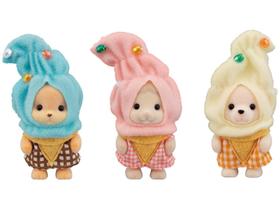 Sylvanian Families Trio Adoráveis Sorvetes 5593 Sylvanian Families Trio Adoráveis Sorvetes 5593