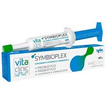 SymbioPlex Vita Clinic - Simbiótico (Probiótico+Prebiótico) + Vitaminas para Cães e Gatos 14gr - SPIN PET