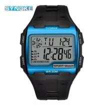 Synoke-relógio Digital Sem Gênero, Ar Livre, Função Luminosa
