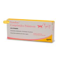 Synulox 50 Mg Caixa Com 10 Comprimidos Palatáveis - Zoetis