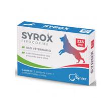 Syrox 228mg Anti-inflamatório para Cães Syntec 14 Comprimidos
