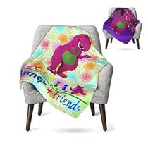 Szipry Super Soft cobertor quente, cobertor de ar condicionado infantil, desenhos animados meninos meninas cochilo decoração cobertores 30x40 polegadas preto um tamanho