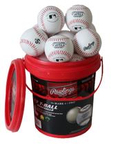 T-Balls Rawlings TVB Official Youth/6U 12 unidades com balde T-Balls Rawlings TVB Official Youth/6U 12 unidades com balde