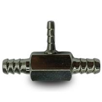 T espigão mangueiras 3,3 a 3,5 mm 2x com redução 1,2 a 1,6 mm T espigão mangueiras 3,3 a 3,5 mm 2x com redução 1,2 a 1,6 mm