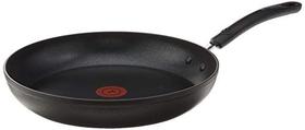 T-fal C5610764 Indicador avançado de calor antiaderente termo-spot indicador de calor de panela segura cookware fritura, 12 polegadas, preto