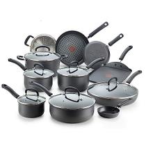 T-fal Ultimate Hard Anodized Nonstick Panelas Set 17 Piec