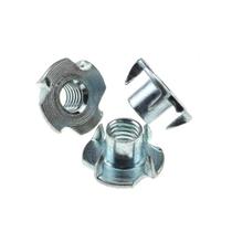 T-Nut Odinest M8 x 10 mm, 4 pinos, Tee Blind Nuts, pacote com 30