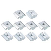 T Nuts uxcell 4040 Series M4 Aço carbono niquelado x20 T Nuts uxcell 4040 Series M4 Aço carbono niquelado x20