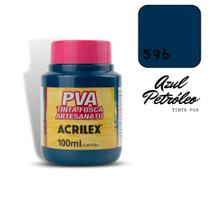 T. Pva 100ml 596-azul Petroleo T. Pva 100ml 596-azul Petroleo