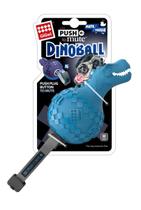 T-Rex Dinoball Com Squeaker Push To Mute Para Cão ul Claro