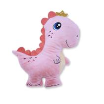 T-rex Rosa De Pelúcia 42cm Fizzy Toys Almofadinha Macia Rosa T-rex Rosa De Pelúcia 42cm Fizzy Toys Almofadinha Macia Rosa