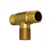 T saida dupla latao 1/2" x 1/2" x 1/2"