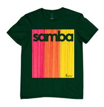 T-shirt 1/2 malha 30.1 Samba Multicolor Quadro T-shirt 1/2 malha 30.1 Samba Multicolor Quadro