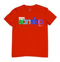 T-shirt 1/2 Malha 30.1 Samba Multicor