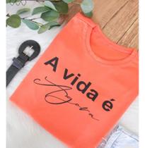 T-shirt A vida é agora G