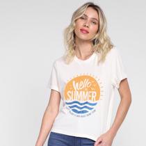T-Shirt Al Is Love Silk Hello To Summer Feminina - ALL IS LOVE