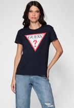 T-Shirt Alg Orgânico Triangulo Trad Guess