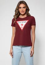 T-Shirt Alg Orgânico Triangulo Trad Guess