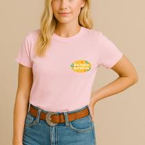 T-shirt Algodão Feminina Estamp Nois Trupica Mas Não Cai Engraçado Meme Fofa Camiseta Manga Curta