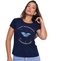 T-shirt allow transformation - azul T-shirt allow transformation - azul