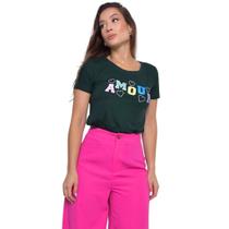 T-shirt amour - verde T-shirt amour - verde