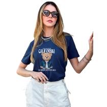 T-Shirt Azul Marinho Urso California