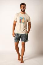 T-shirt Barco a Vela off white - Apneia