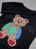 t-shirt basica estampada - tamanho M