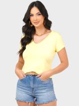 T-shirt Basica Gola V D Bell T-shirt Basica Gola V D Bell