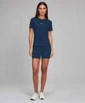 T-Shirt Básica Refletivos Alto Giro Feminina Azul T-Shirt Básica Refletivos Alto Giro Feminina Azul
